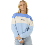 Rip Curl Las Dalias Colourblock Crew Womens Outmeal Marle