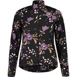 Maloja SeisM. Printed Jacket Womens Deep Black Brushflower