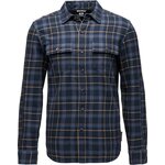 Black Diamond Project Twill Long Sleeve Shirt Mens Charcoal / Black