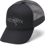 Arc'teryx Bird Word Trucker Hat Black / Cloud