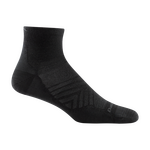 Darn Tough Run 1/4 Ultra Lightweight Mens Black