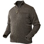Härkila Viken Cardigan Shadow brown melange