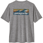 Patagonia Cap Cool Daily Graphic Shirt - Waters Mens Boardshort Logo Abalone Blue: Feather Grey