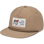 Black Diamond Synthetic Rope Hat Mushroom / White Dragon Patch