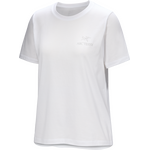 Arc'teryx Kragg SL Cotton Emblem Crew Short Sleeve Womens White Light