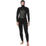 Rip Curl Flashbomb 6/4GB Hooded Steamer Womens Black