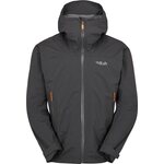 Rab Downpour Light Waterproof Jacket Mens Anthracite