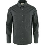 Fjällräven Abisko Trail Long Sleeve Shirt Mens Dark Grey (030)