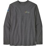 Patagonia Lightweight Unity Fitz Wildrise Crew Mens Ink Black