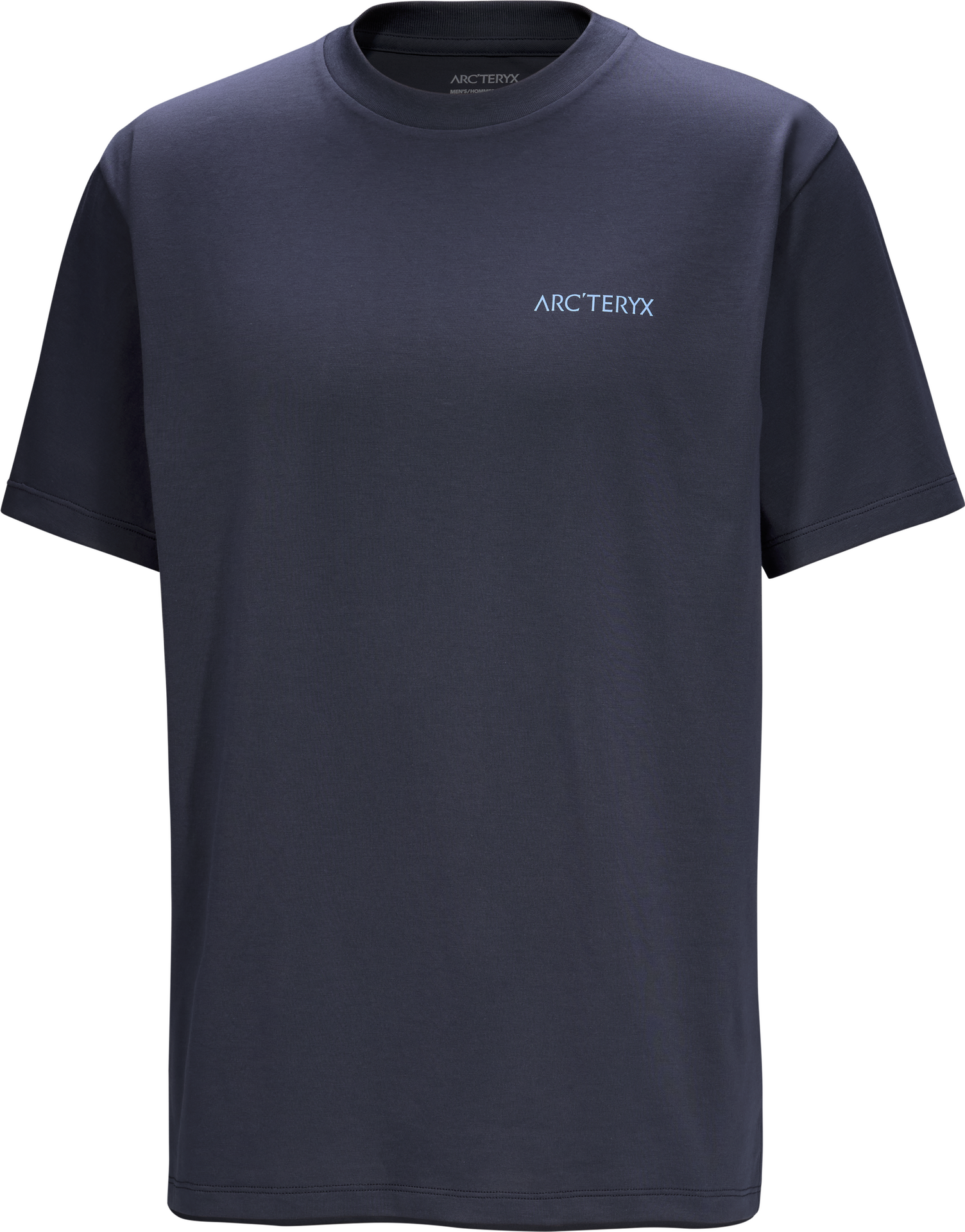 Arc'teryx Kragg SL Cotton Blurred Bird Short Sleeve Mens Black Sapphire