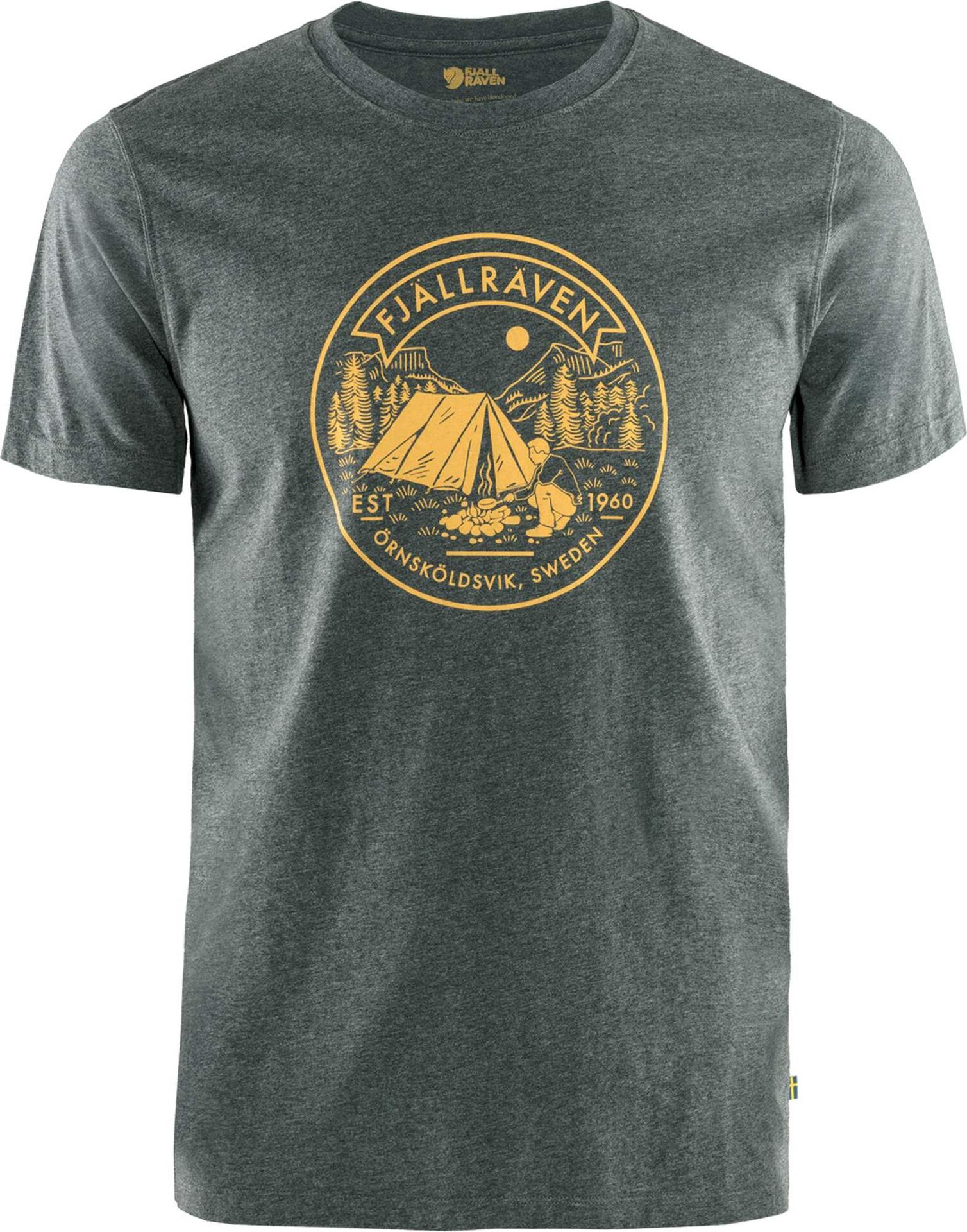 Fjällräven Lägerplats T-Shirt Stone Grey (018)