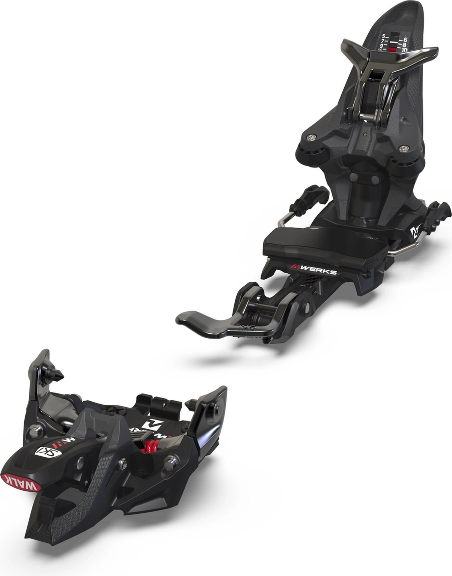 Marker Kingpin M-Werks 12 Black - Red