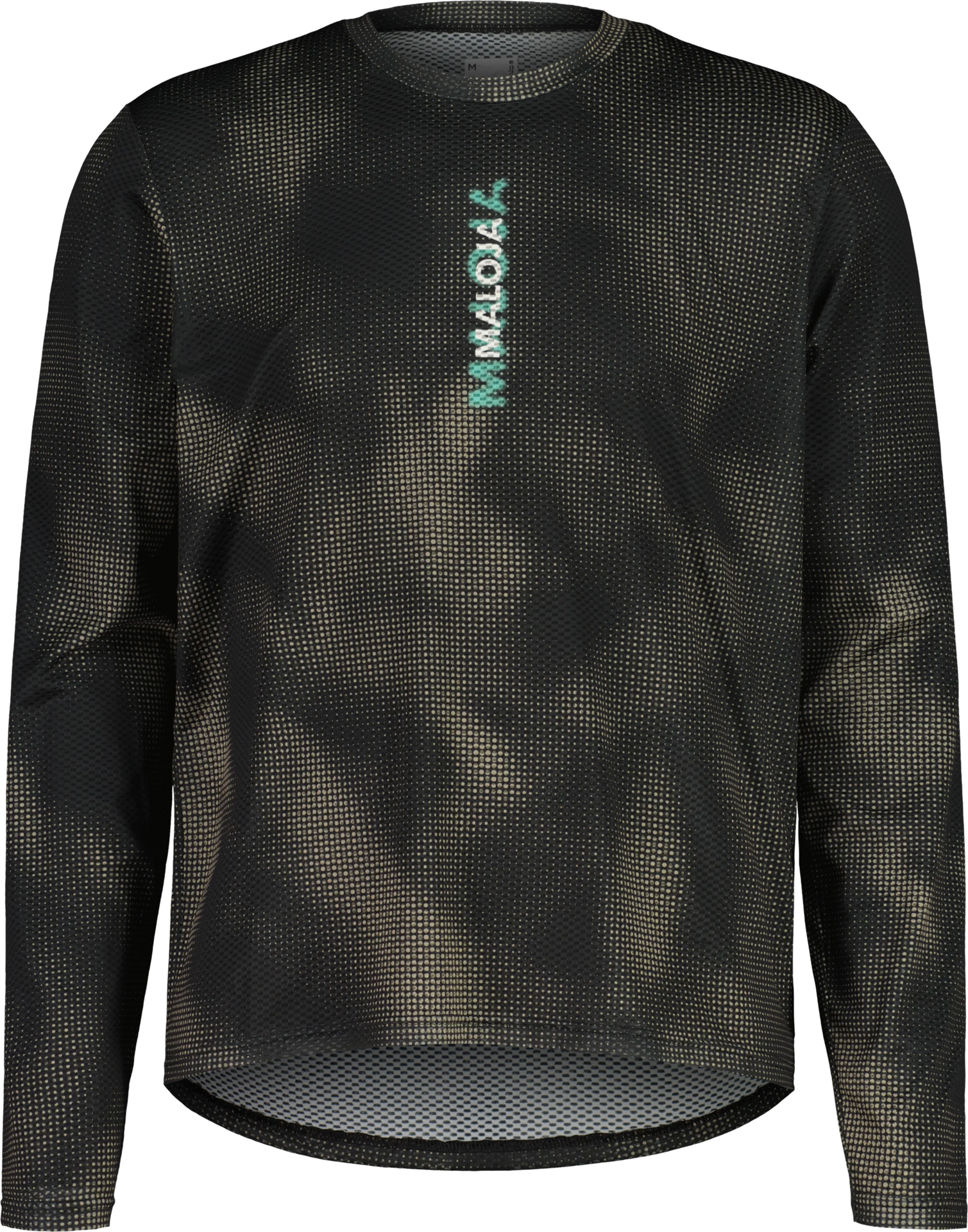 Maloja AmerlingM. Gravel Shirt Mens Deep Black Papermountains