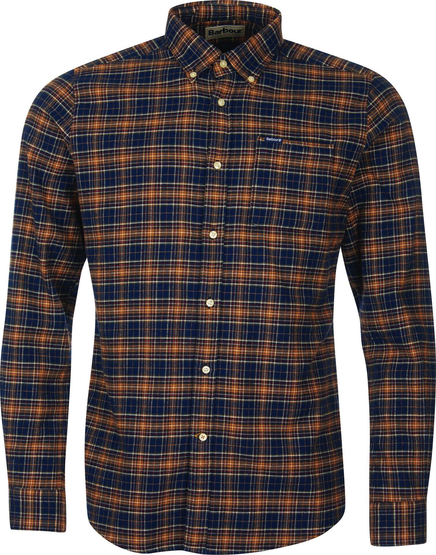 Barbour Alderton Tailored Shirt Navy