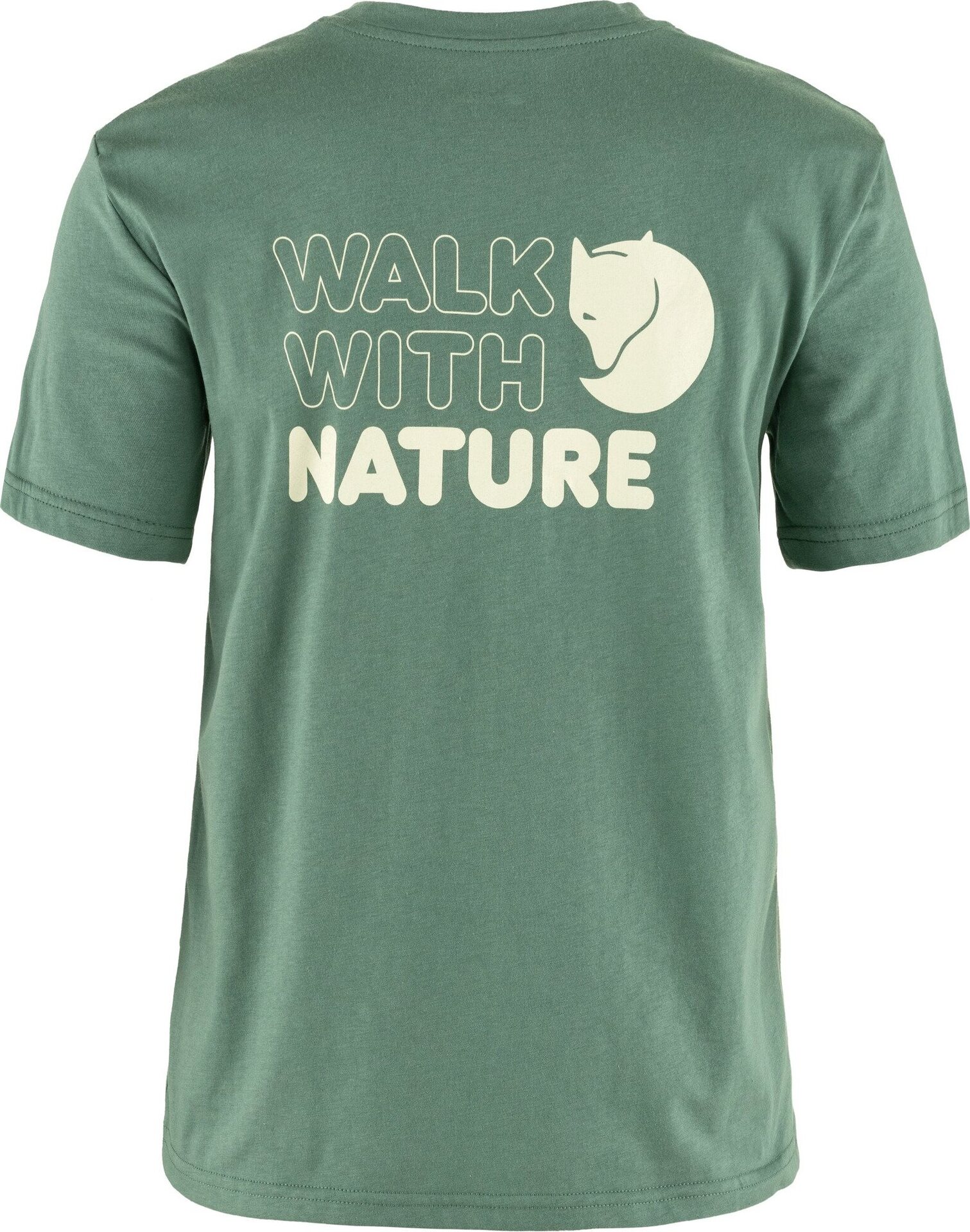 Fjällräven Walk With Nature T-shirt Womens Patina Green