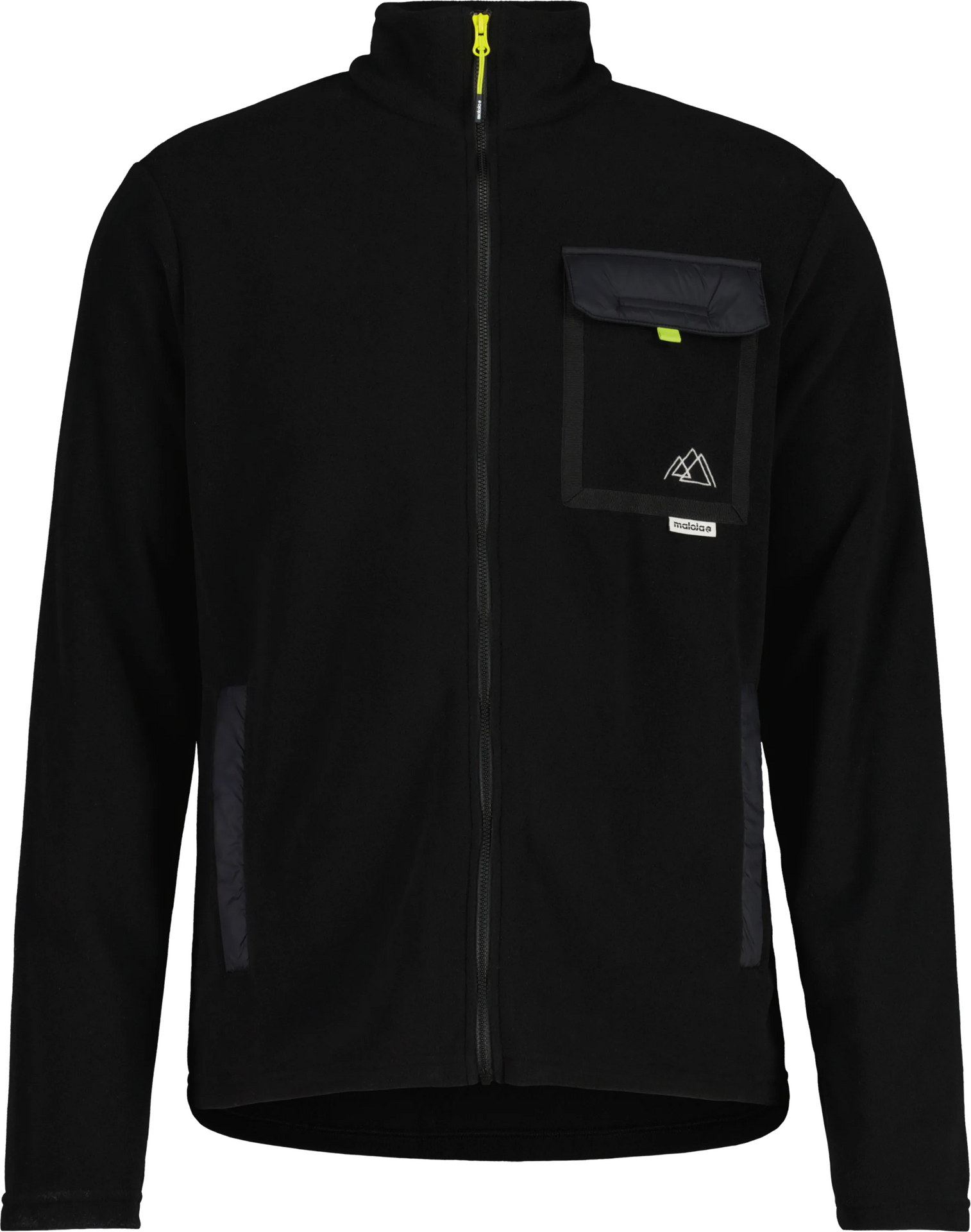 Maloja VigoM. Mountain Fleece Jacket Mens Deep Black