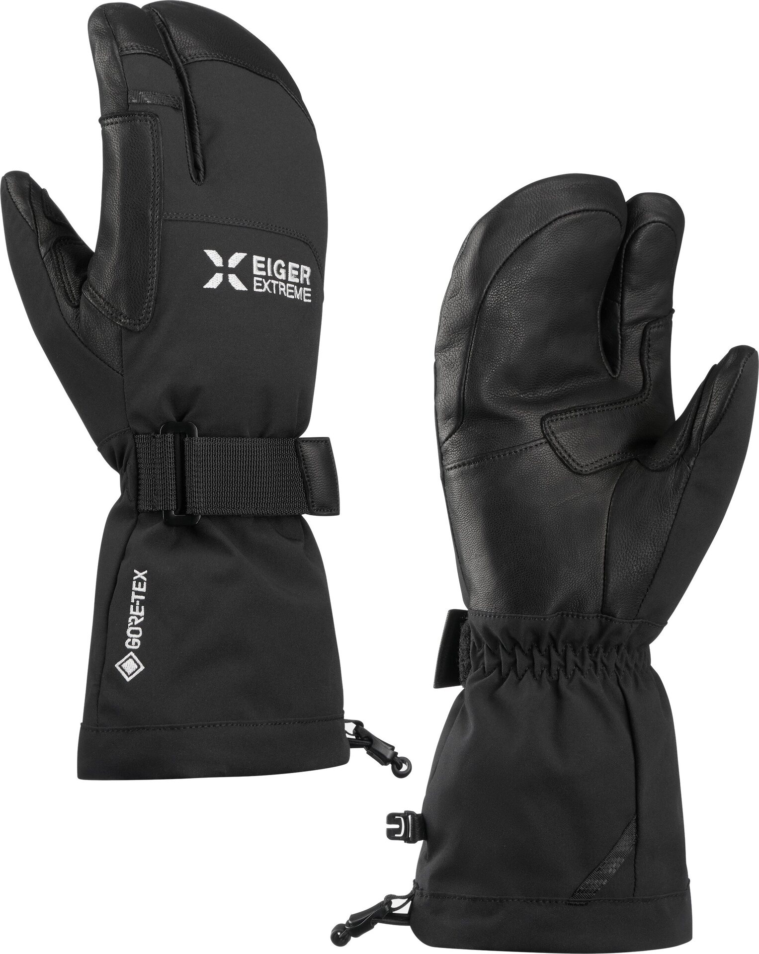 Mammut Eiger Nordwand Warm 3-Finger Glove Black