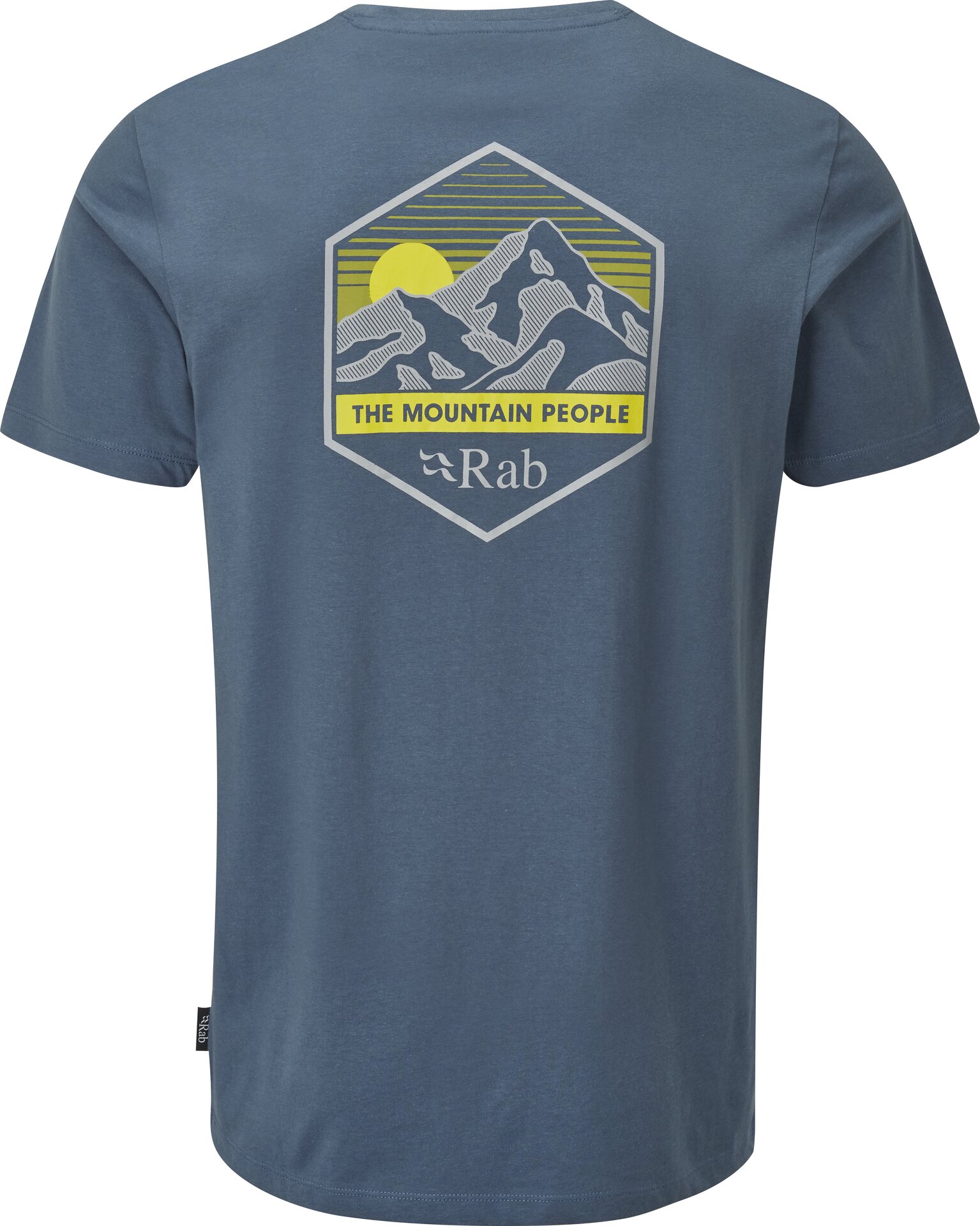 Rab Stance Mountain Peak Tee Mens Orion Blue