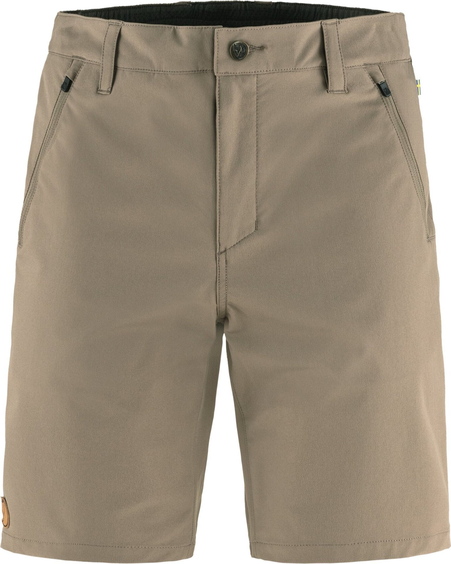 Fjällräven Abisko Trail Stretch Shorts Mens Suede Brown (244)