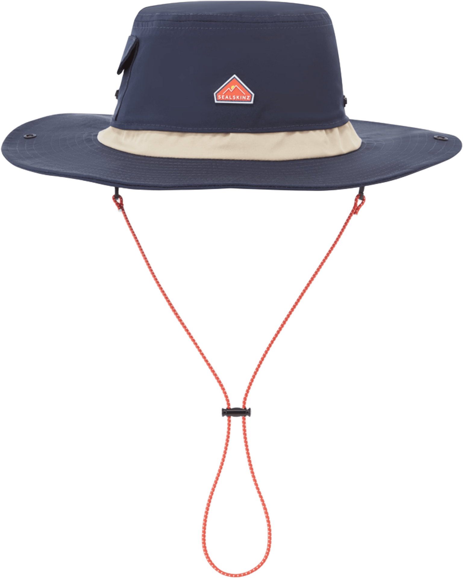 Sealskinz Bramerton Waterproof Boonie Hat Navy / Orange