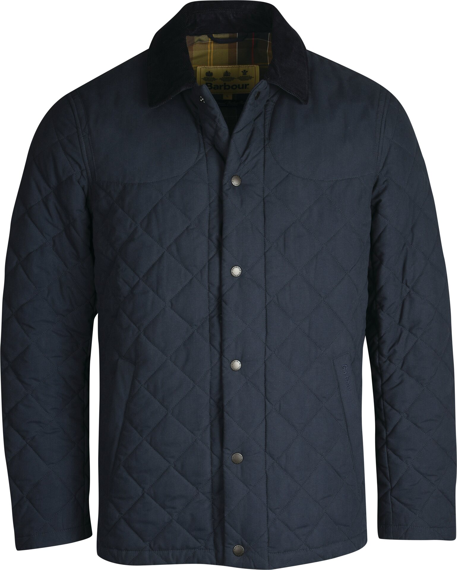 Barbour Helmsley Quilt Mens Navy