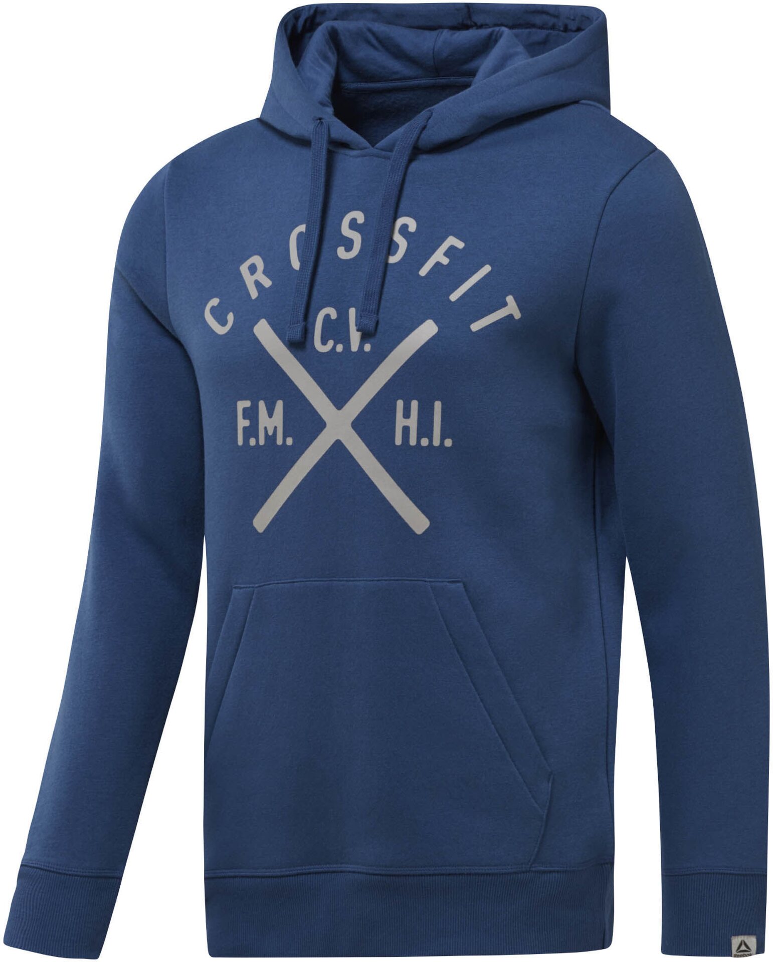 Reebok Crossfit Heritage Hoodie Washed Blue