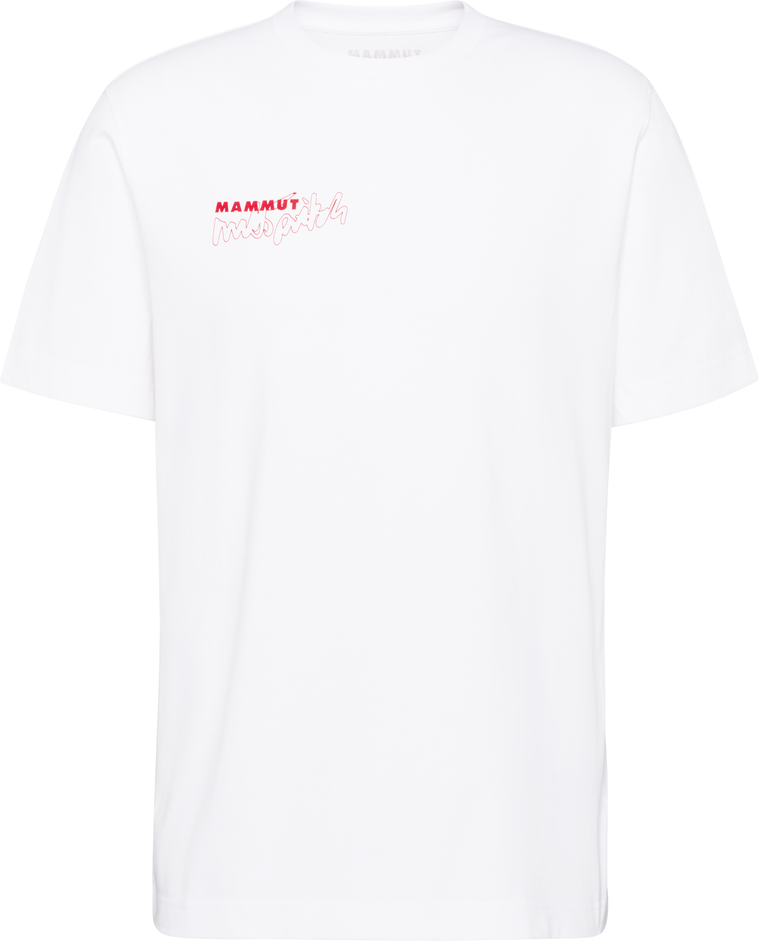 Mammut Base T-Shirt Multi-Pitch Mens White