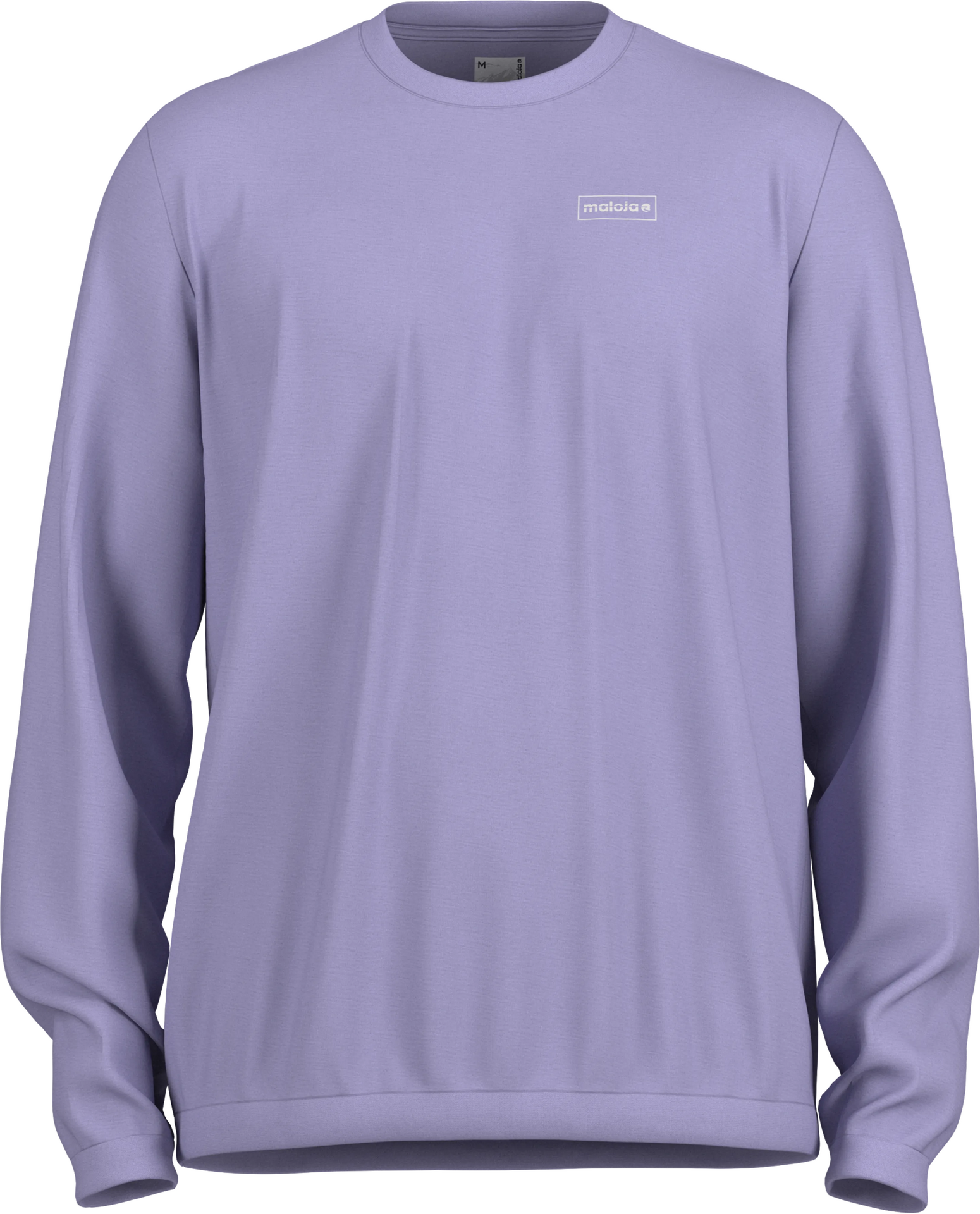 Maloja TennaM. Organic Cotton Longsleeve Mens Summer Sky