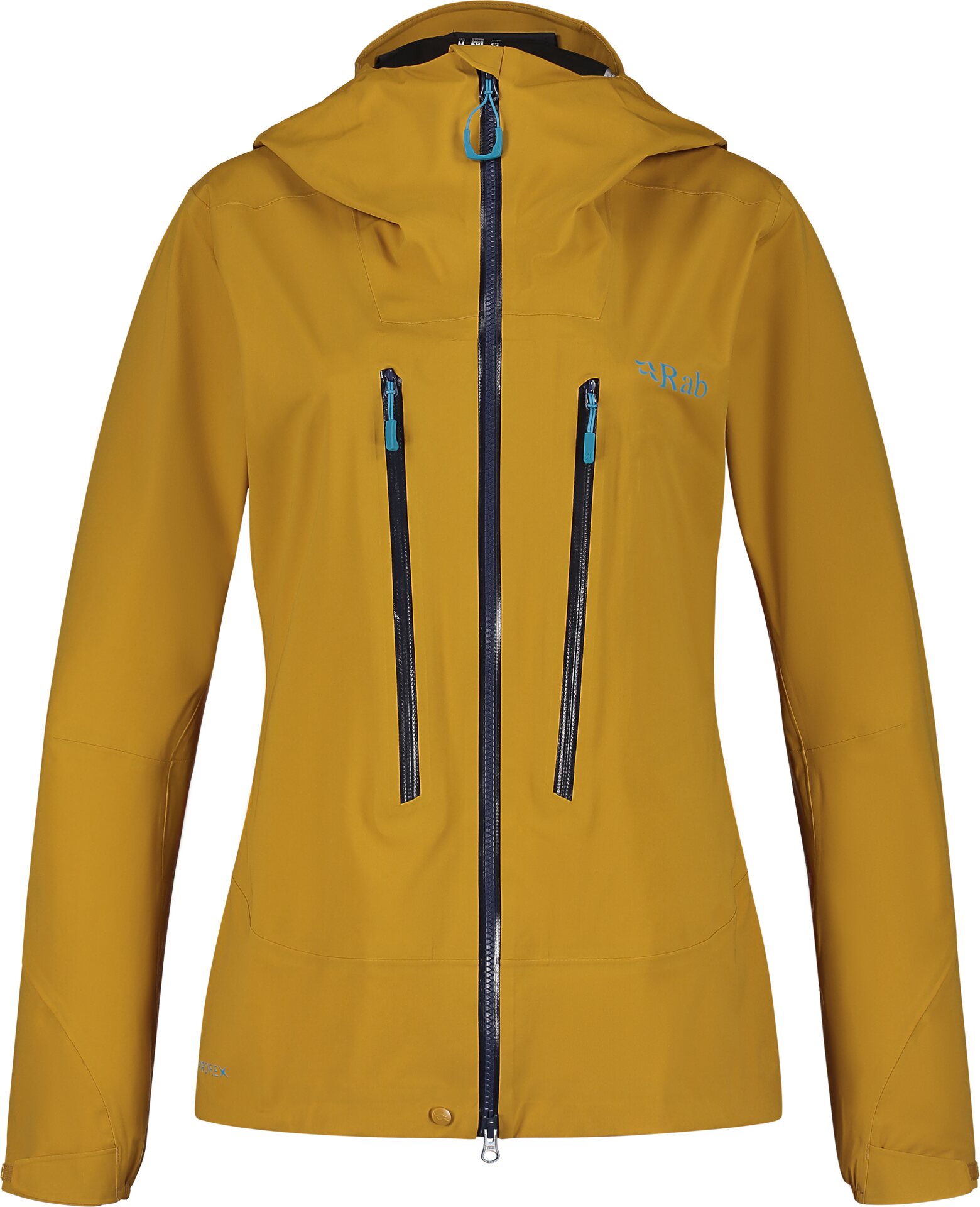 Rab Khroma Kinetic Waterproof Jacket Womens Dark Butternut