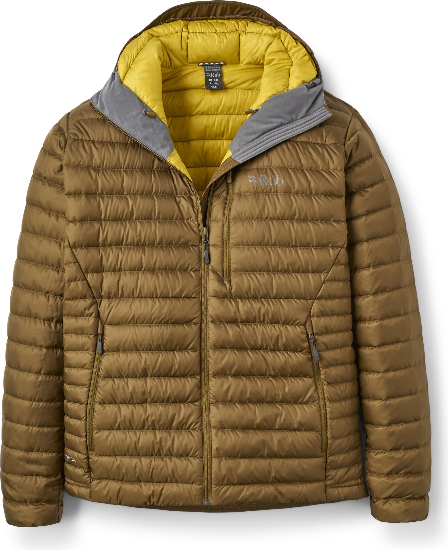 Rab Microlight Alpine Down Jacket Mens Oak