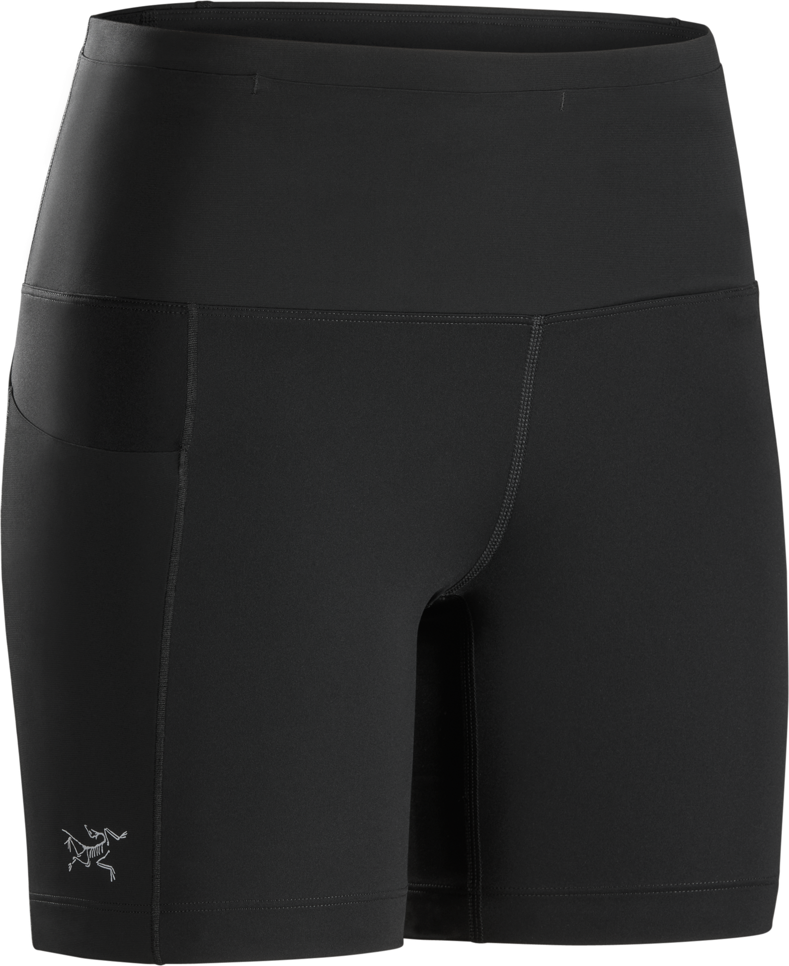 Arc'teryx Essent High-Rise Utility Short 6' Womens Black