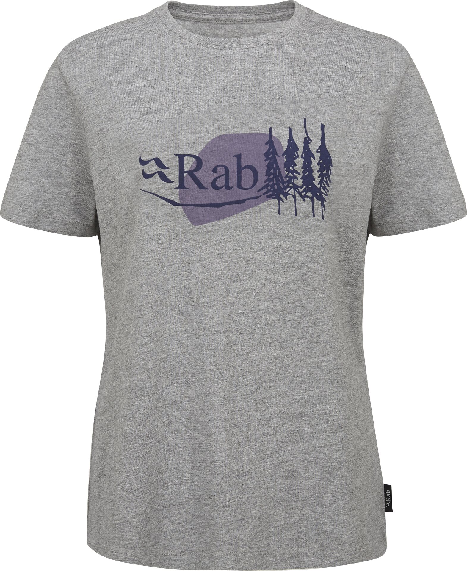 Rab Tuku Bloc Tee Womens Grey Marl