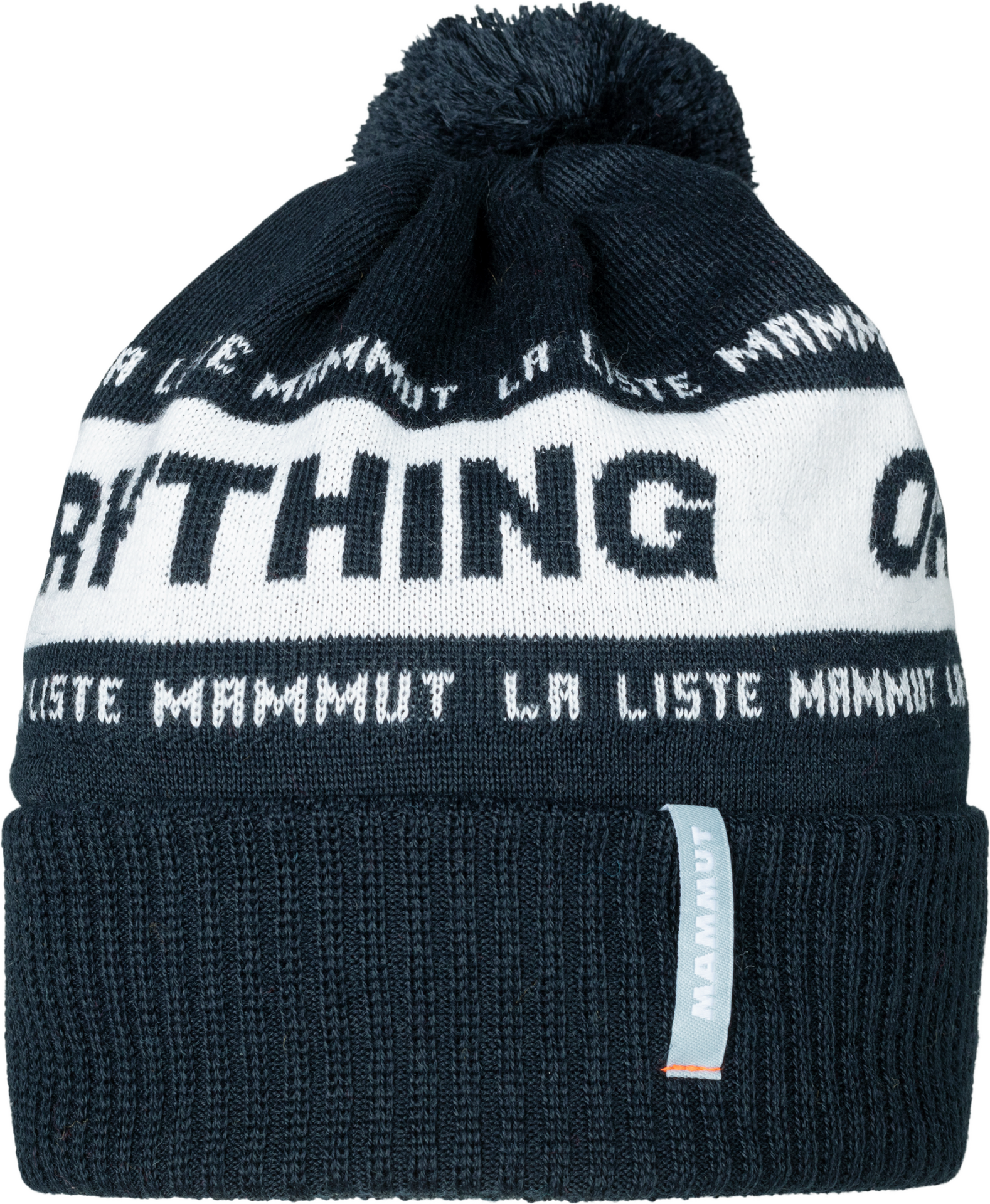 Mammut La Liste II Beanie Marine-White