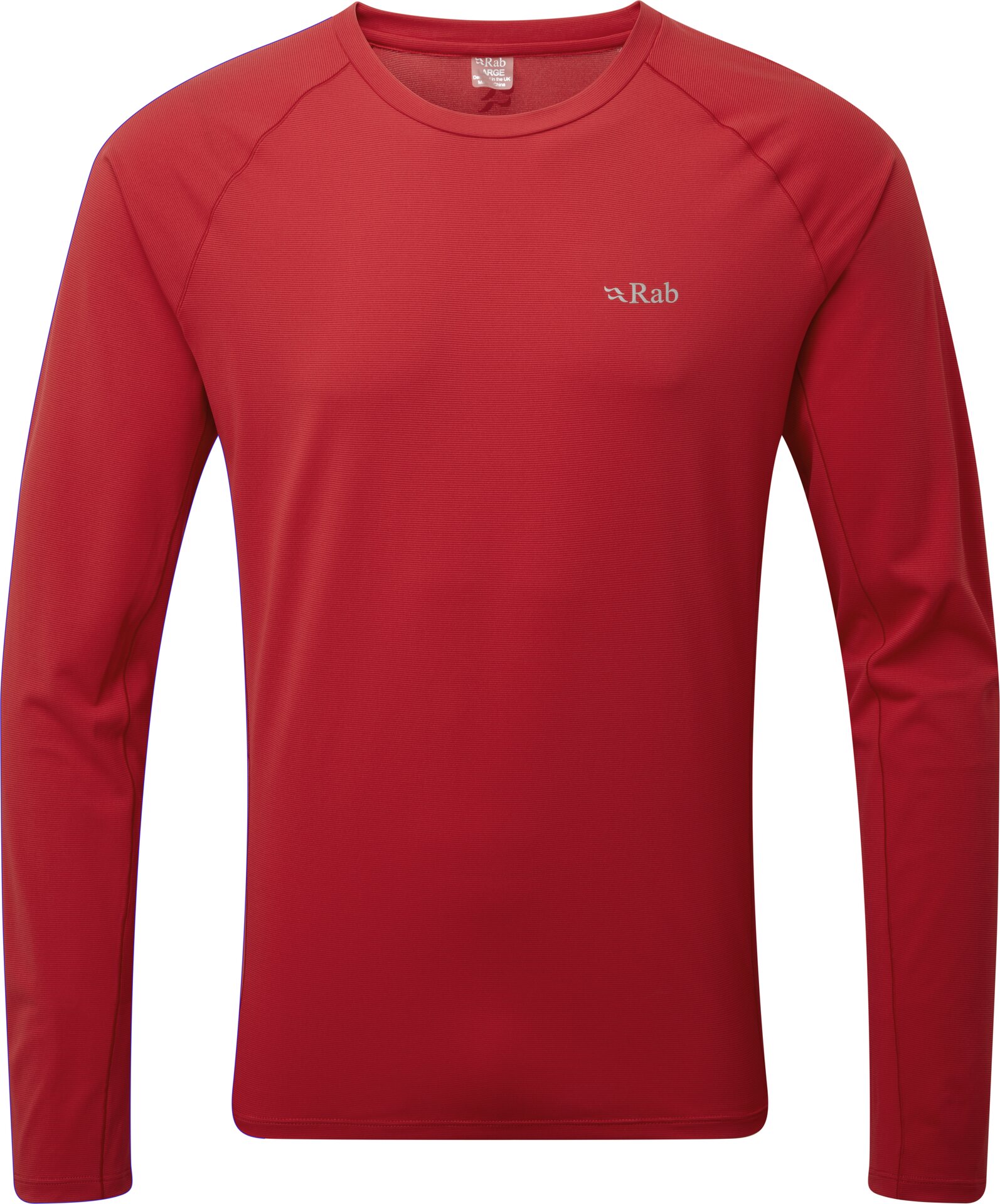 Rab Force LS Tee Mens Cayenne