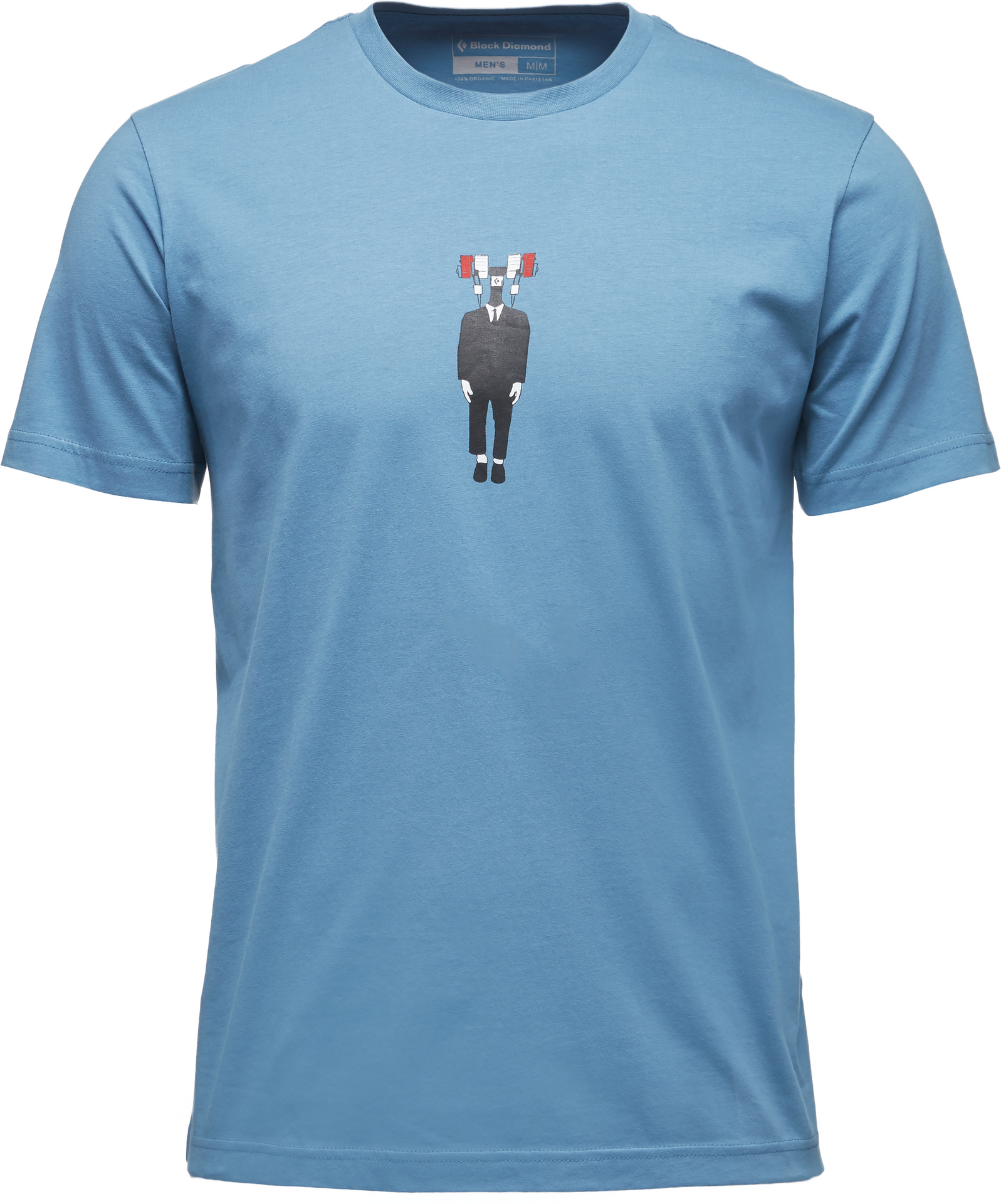 Black Diamond Cam Man Tee Blue Steel