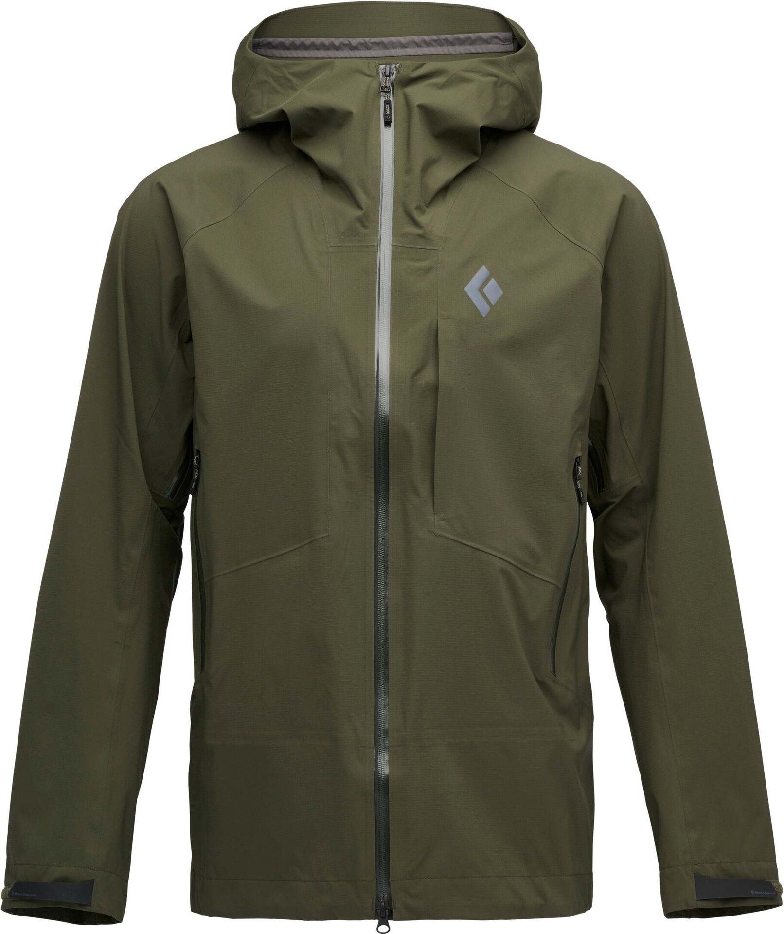 Black Diamond HighLine Stretch Shell Mens Dark Moss