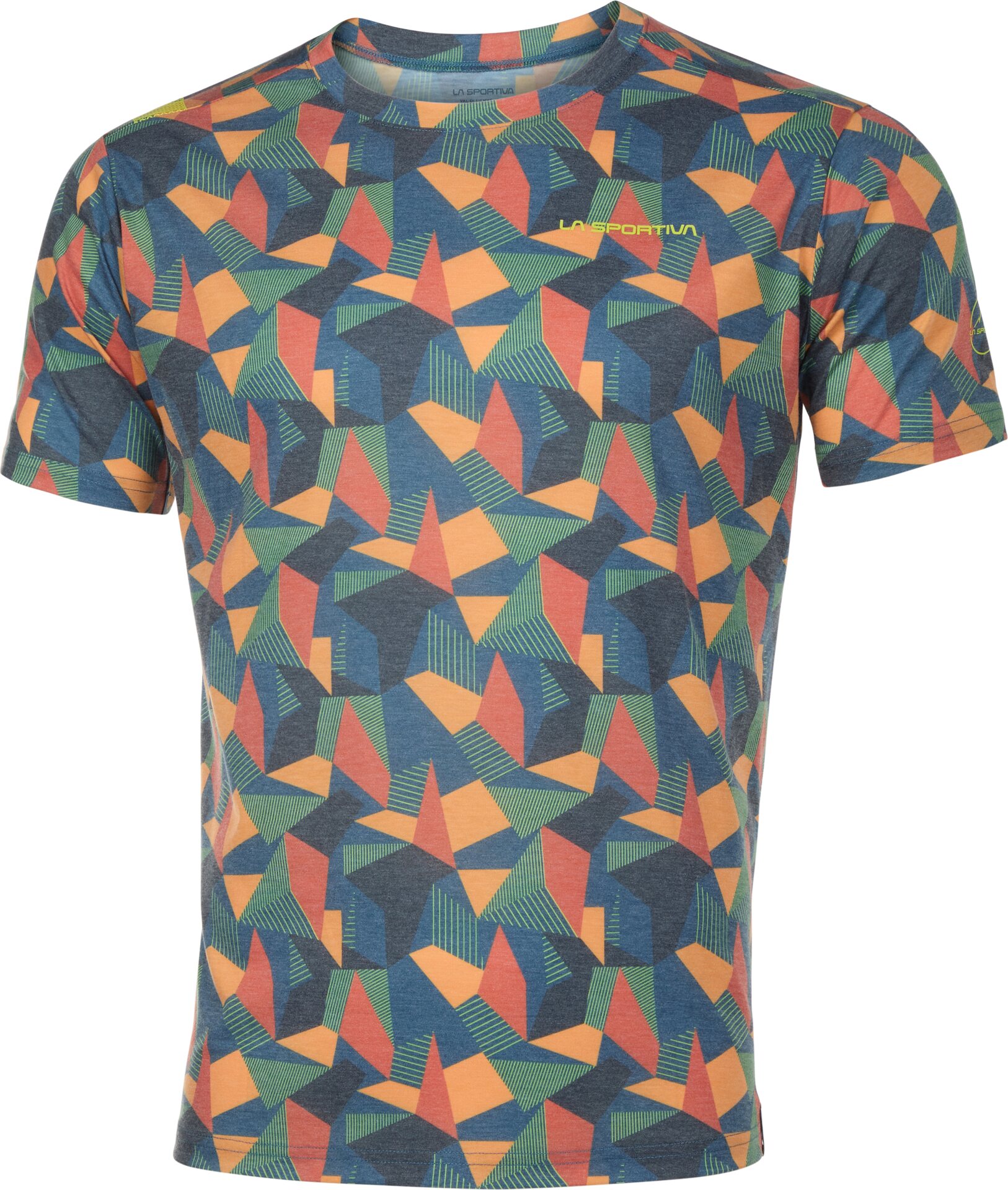 La Sportiva Dimension T-Shirt Mens Storm Blue / Hawaiian Sun