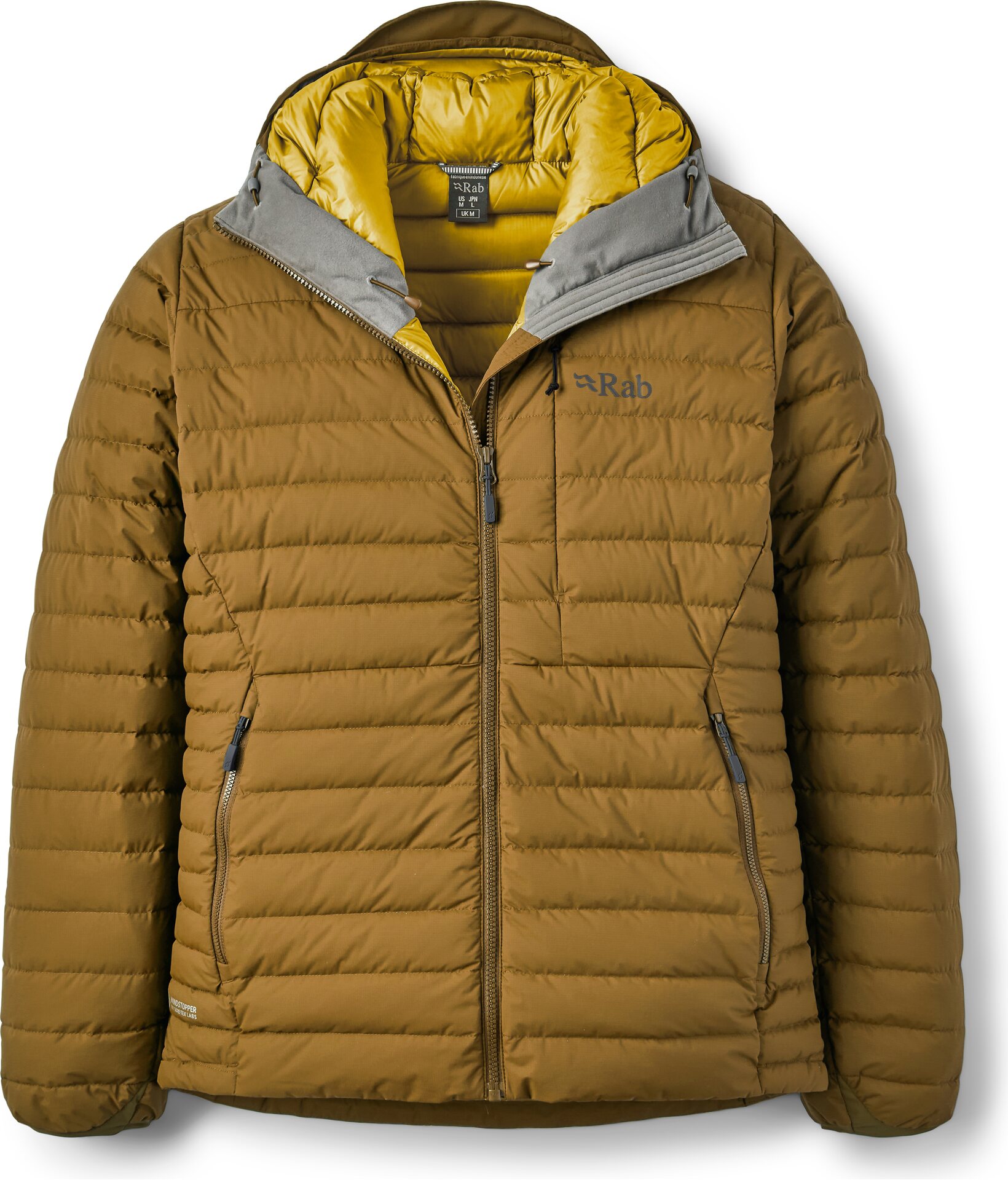 Rab Microlight Windstopper Hoody Mens Oak