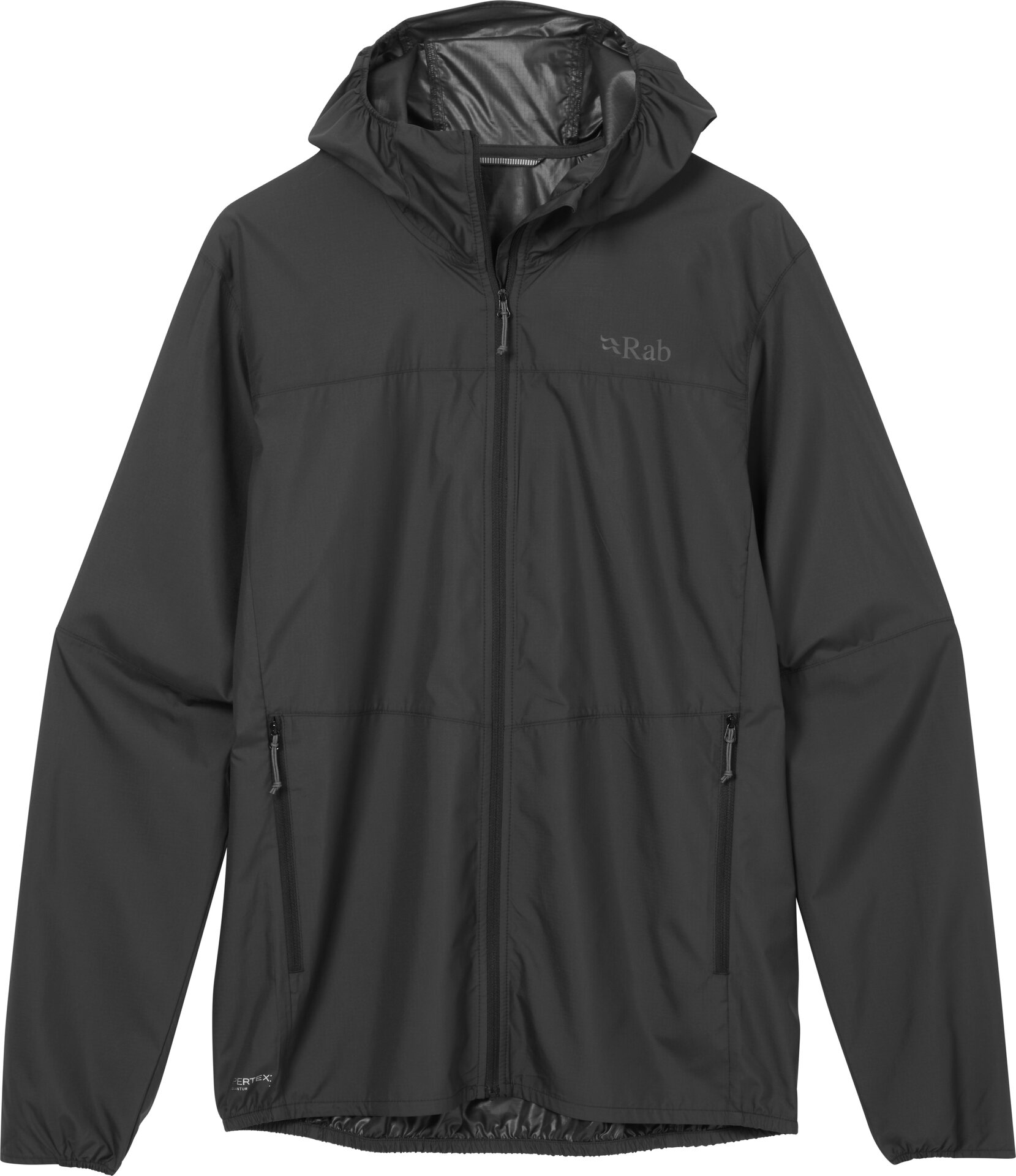 Rab Windgather Hoody Mens Black