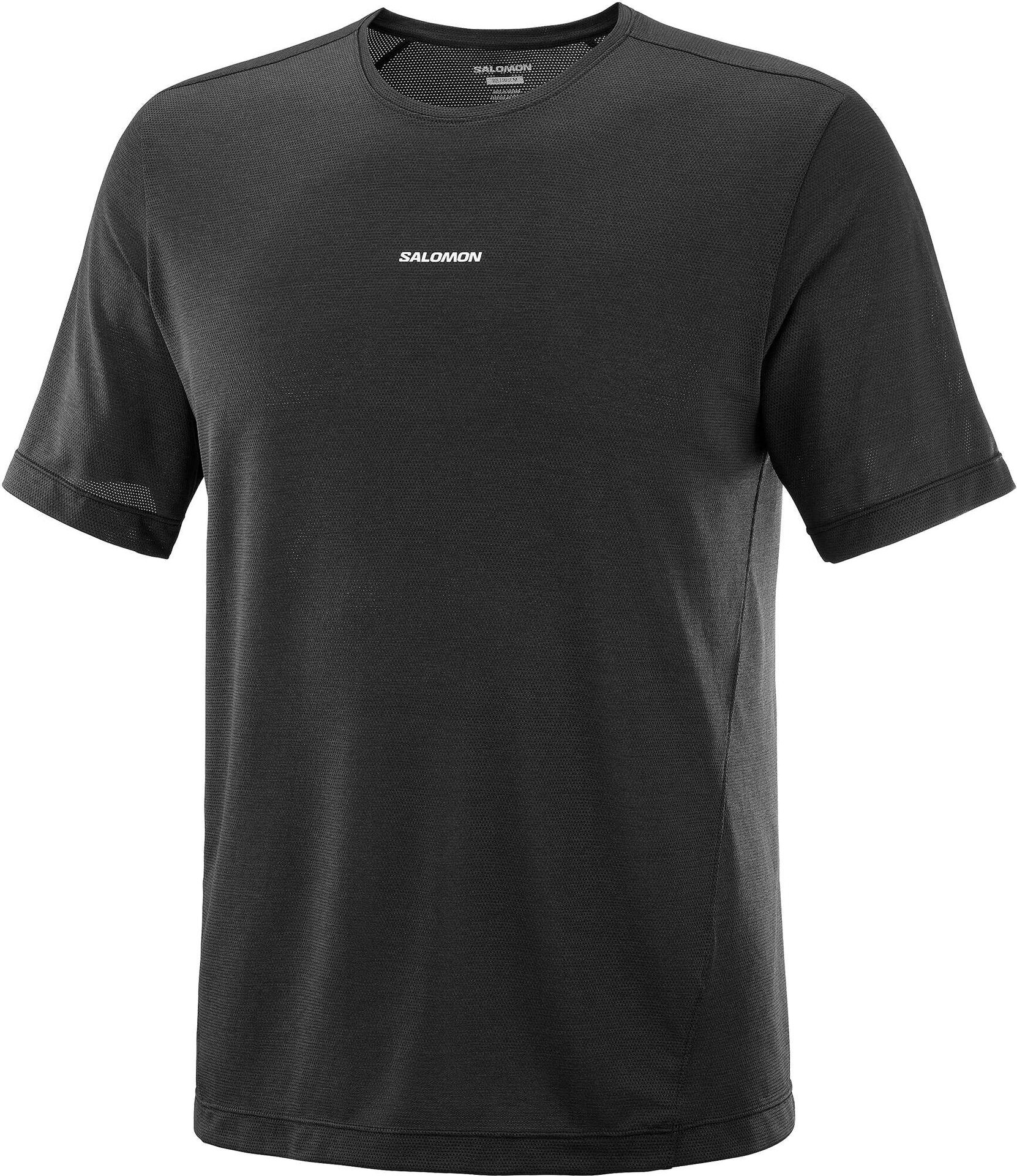 Salomon SHKout Core Short Sleeve Tee Mens Deep Black