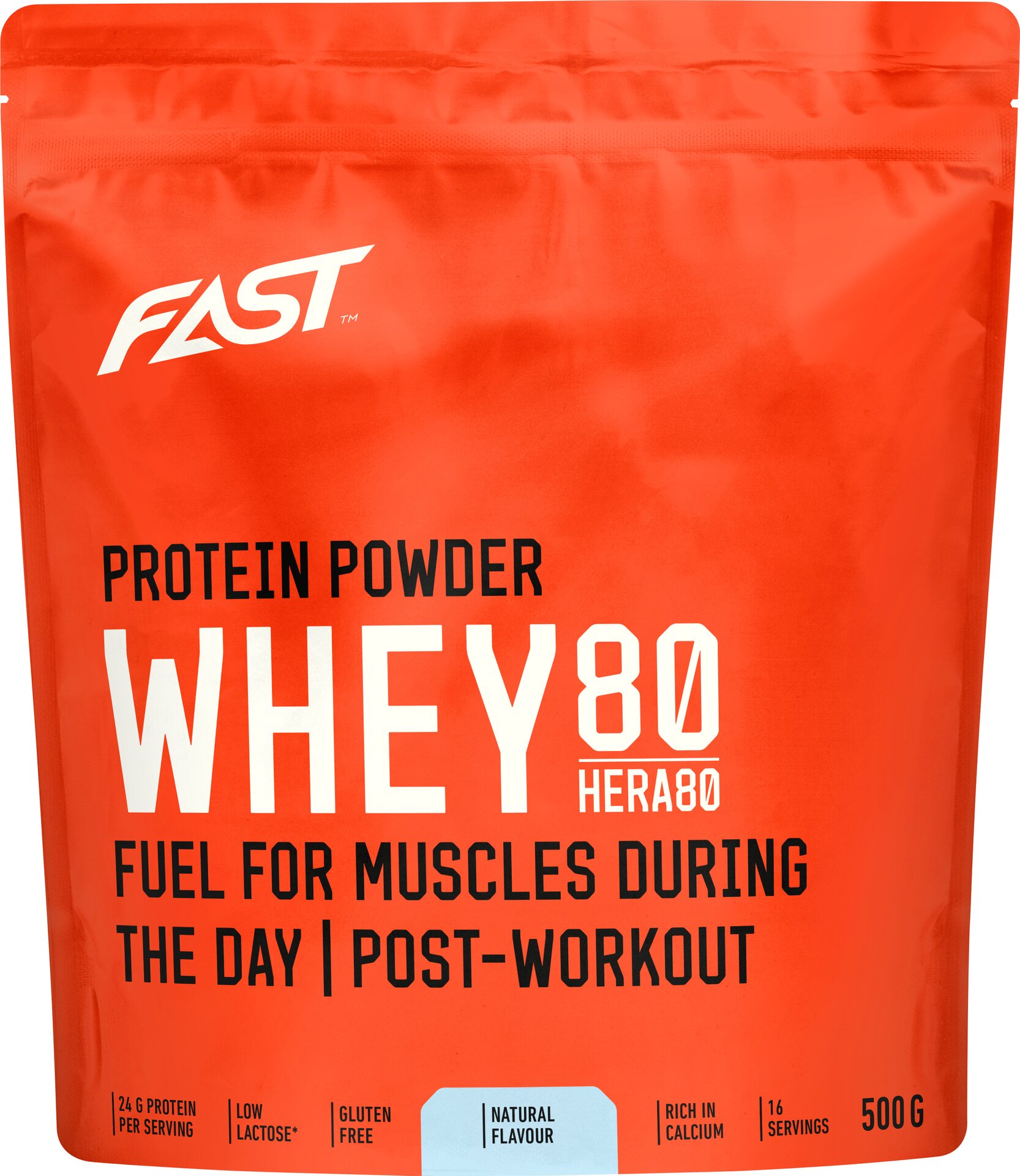 FAST Hera80 - heraproteiini, 500g Flavorless