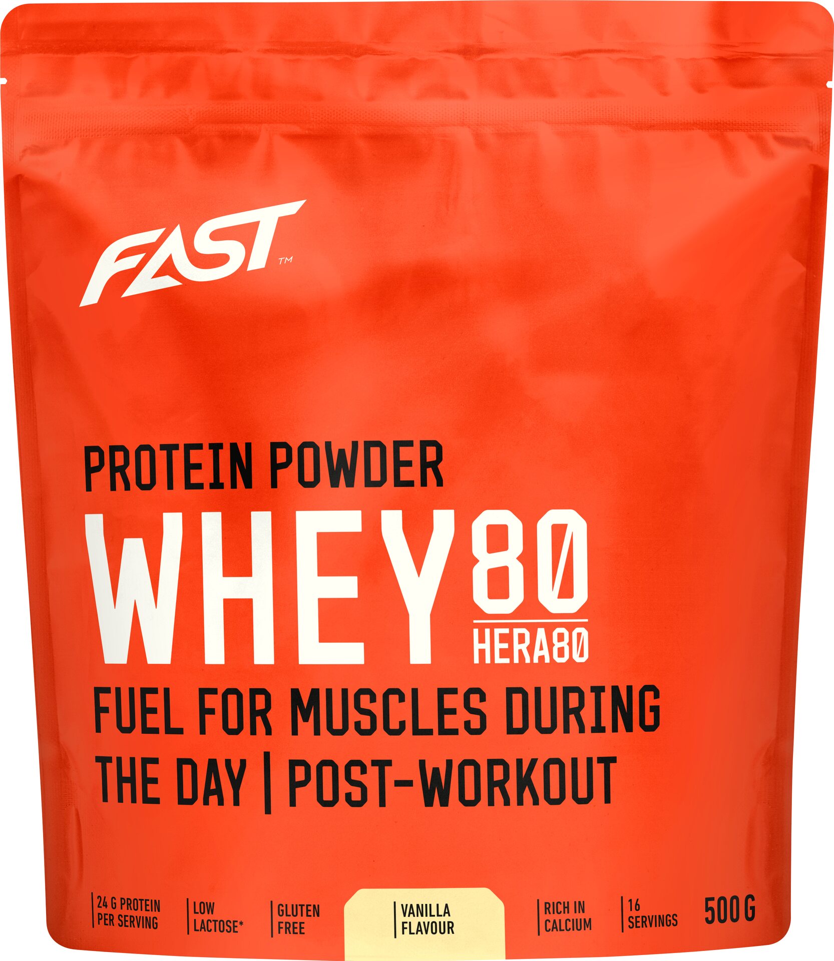 FAST Hera80 - heraproteiini, 500g Vanilla