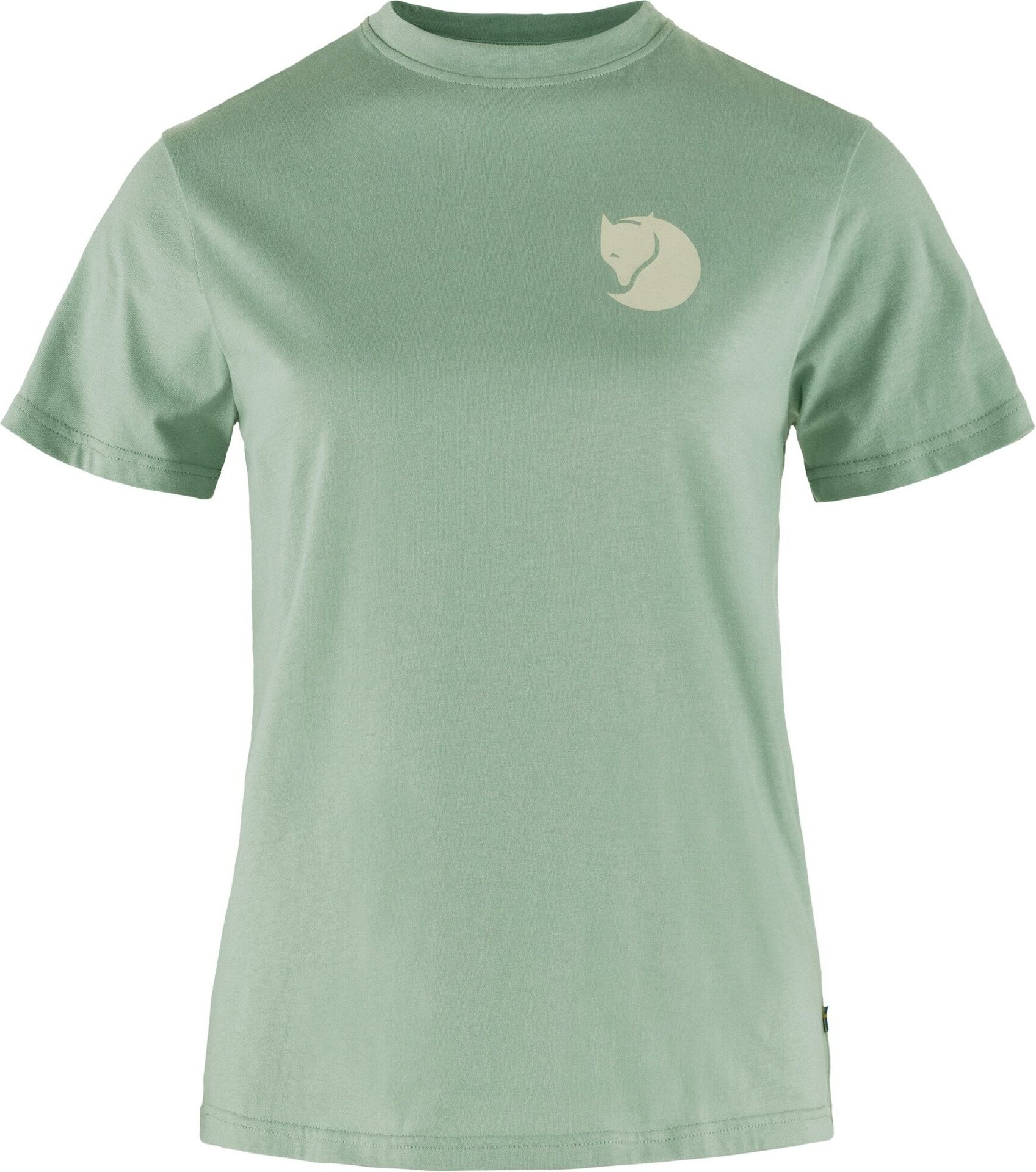 Fjällräven Fox Boxy Logo Tee Womens Misty Green (674)