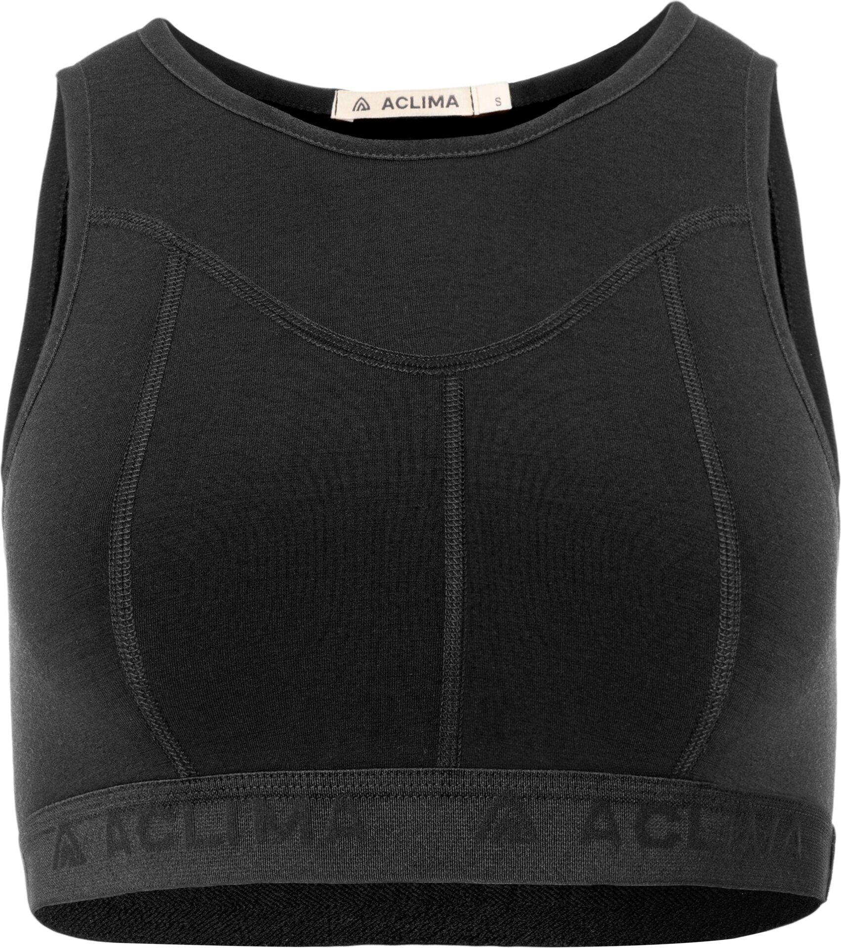 Aclima FleeceWool Top V2 Womens Jet Black
