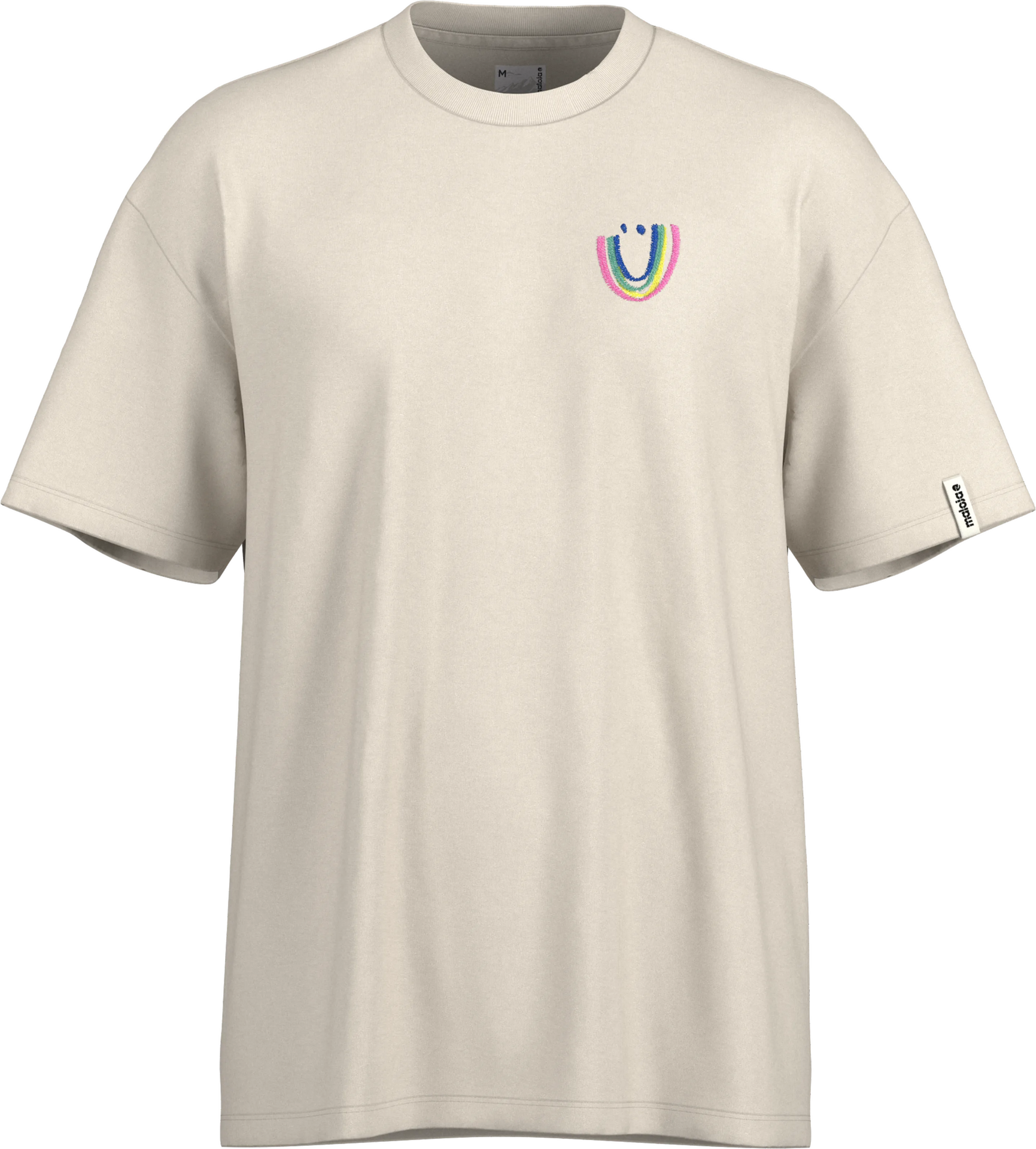 Maloja WaxenM. Organic Cotton Tee Mens Rainbow Smile