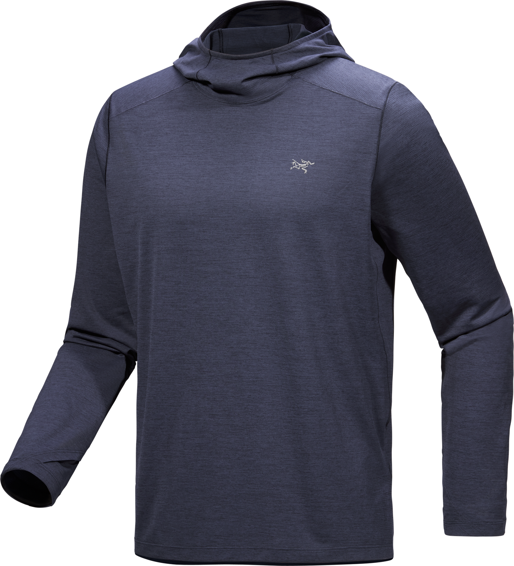 Arc'teryx Cormac Hoody Mens Black Sapphire Heather