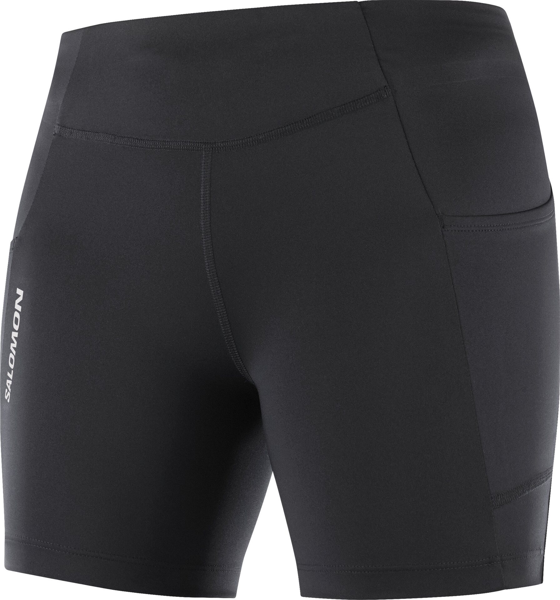 Salomon Cross Run Shorts Tight Womens Deep Black