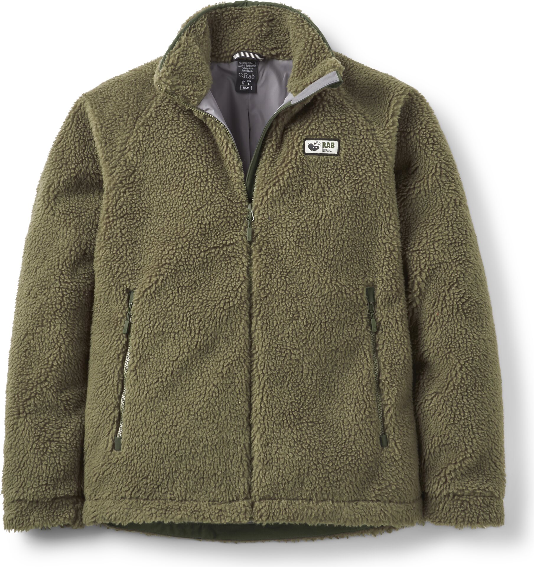 Rab Original Pile Jacket Mens Light Khaki