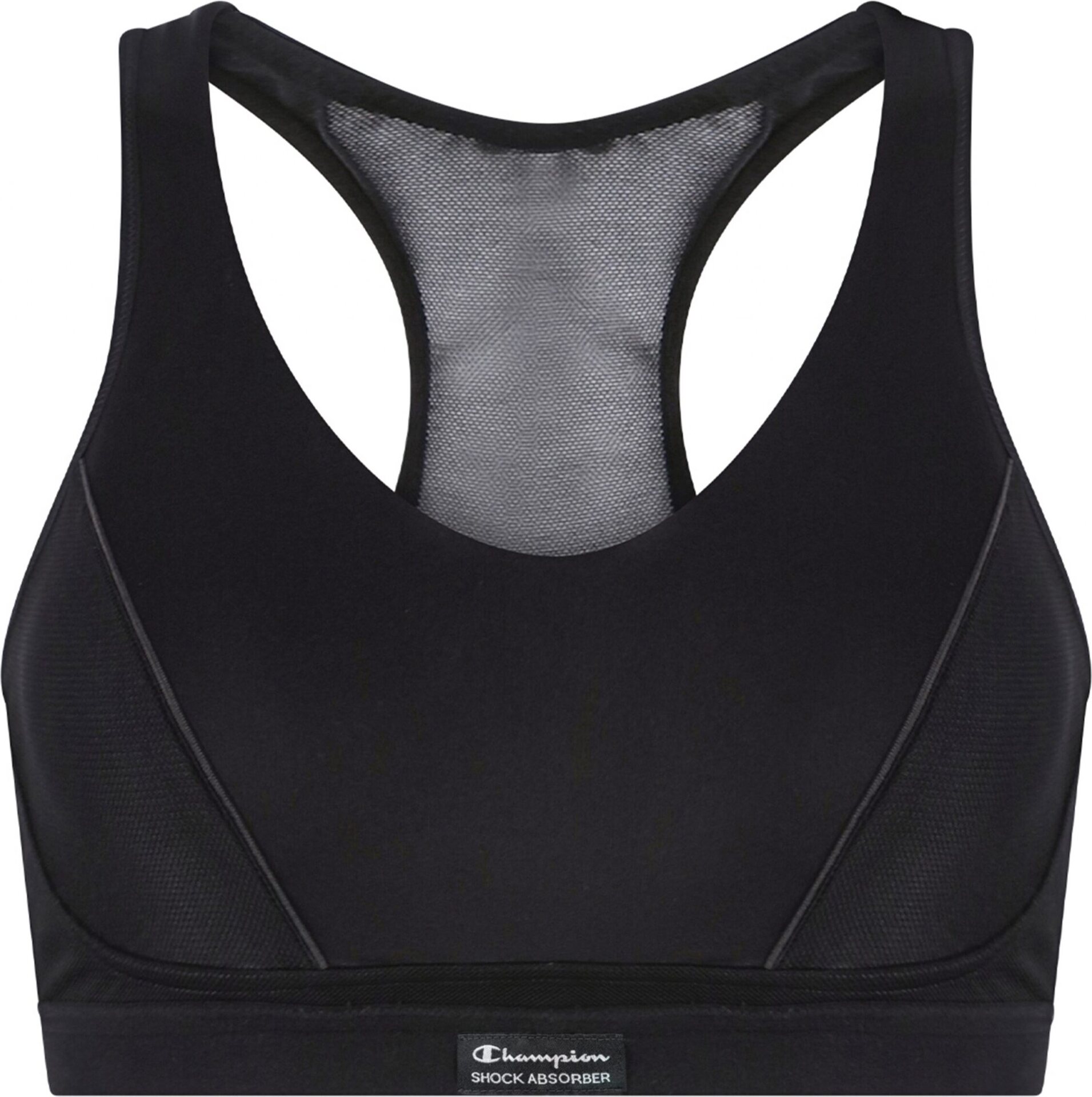 Shock Absorber Pump Padded Sport Bra Black