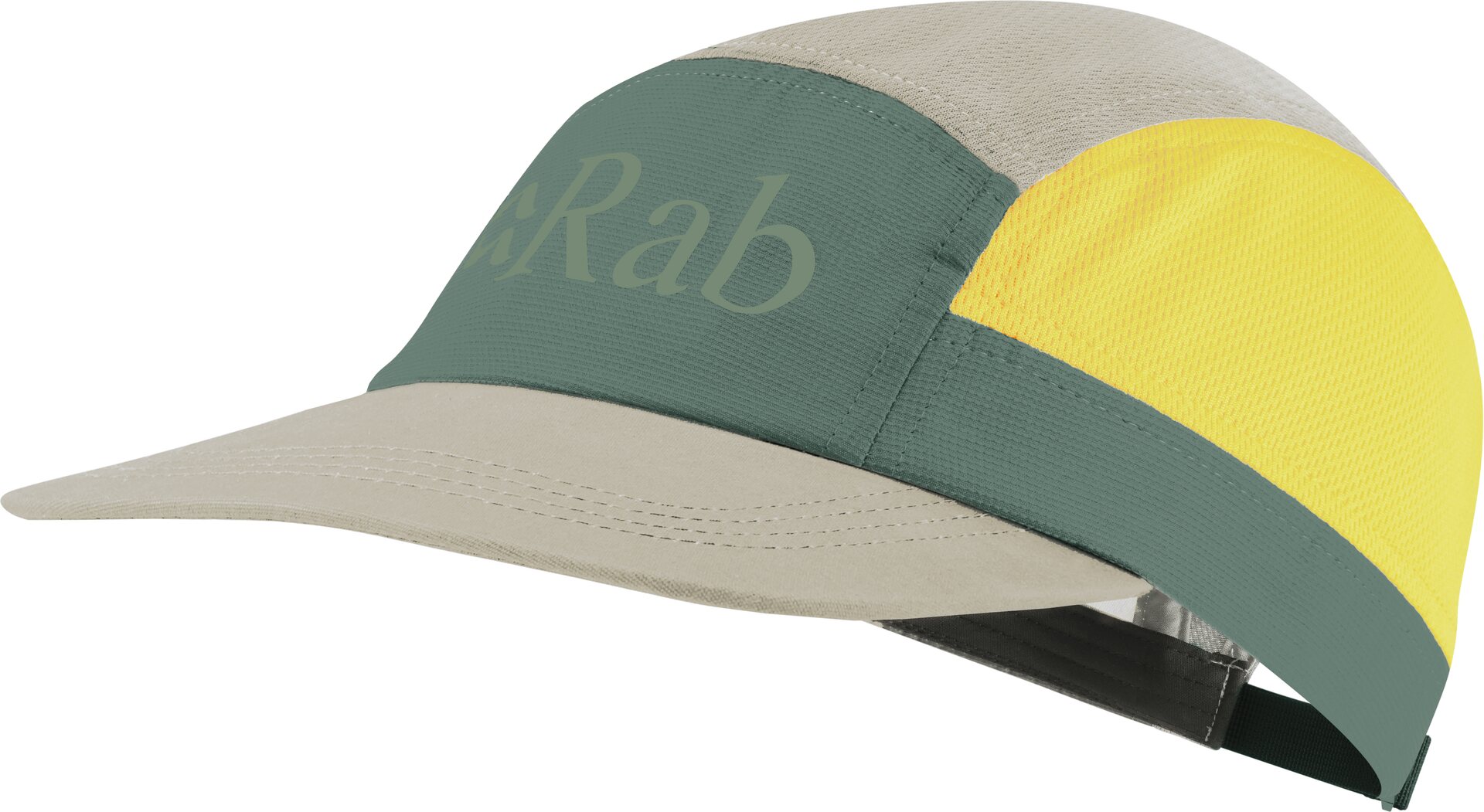 Rab Momentum 5 Panel Cap Sage / Pebble / Pollen